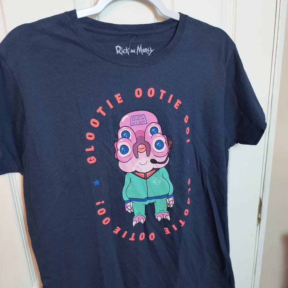 Rick and Morty Glootie Ootie Oo! Women's T-Shirt - BoxLunch Exclusive 2X - Picture 3 of 9